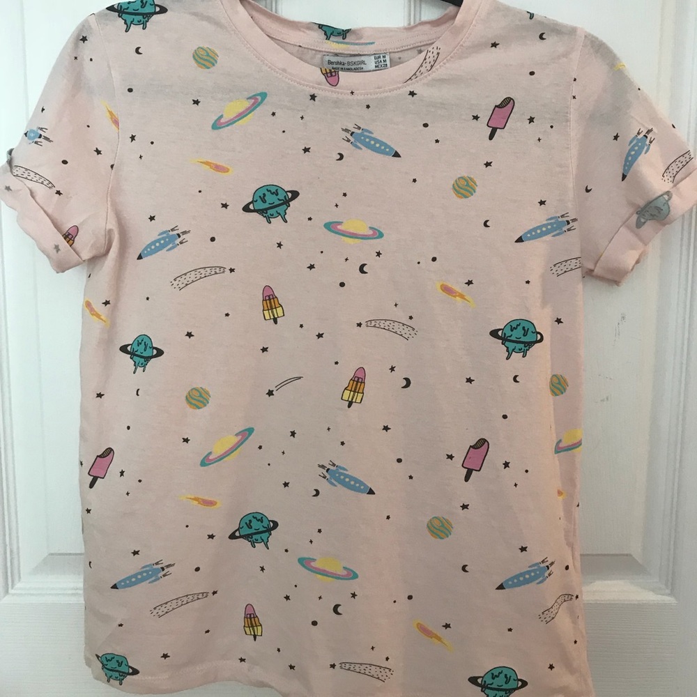 Pink Graphic Tee